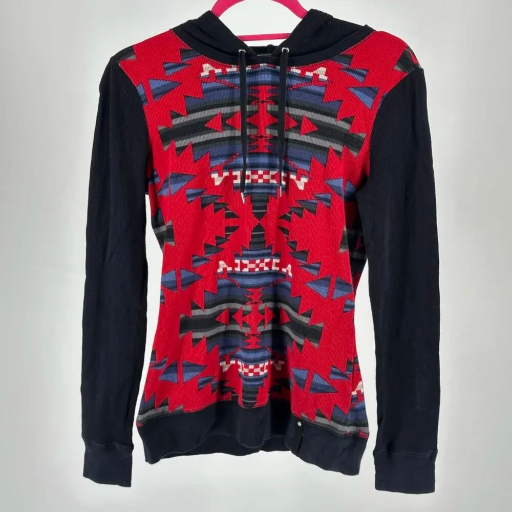 Lauren Ralph Lauren Aztec Navajo Southwestern Hoodie Size Small